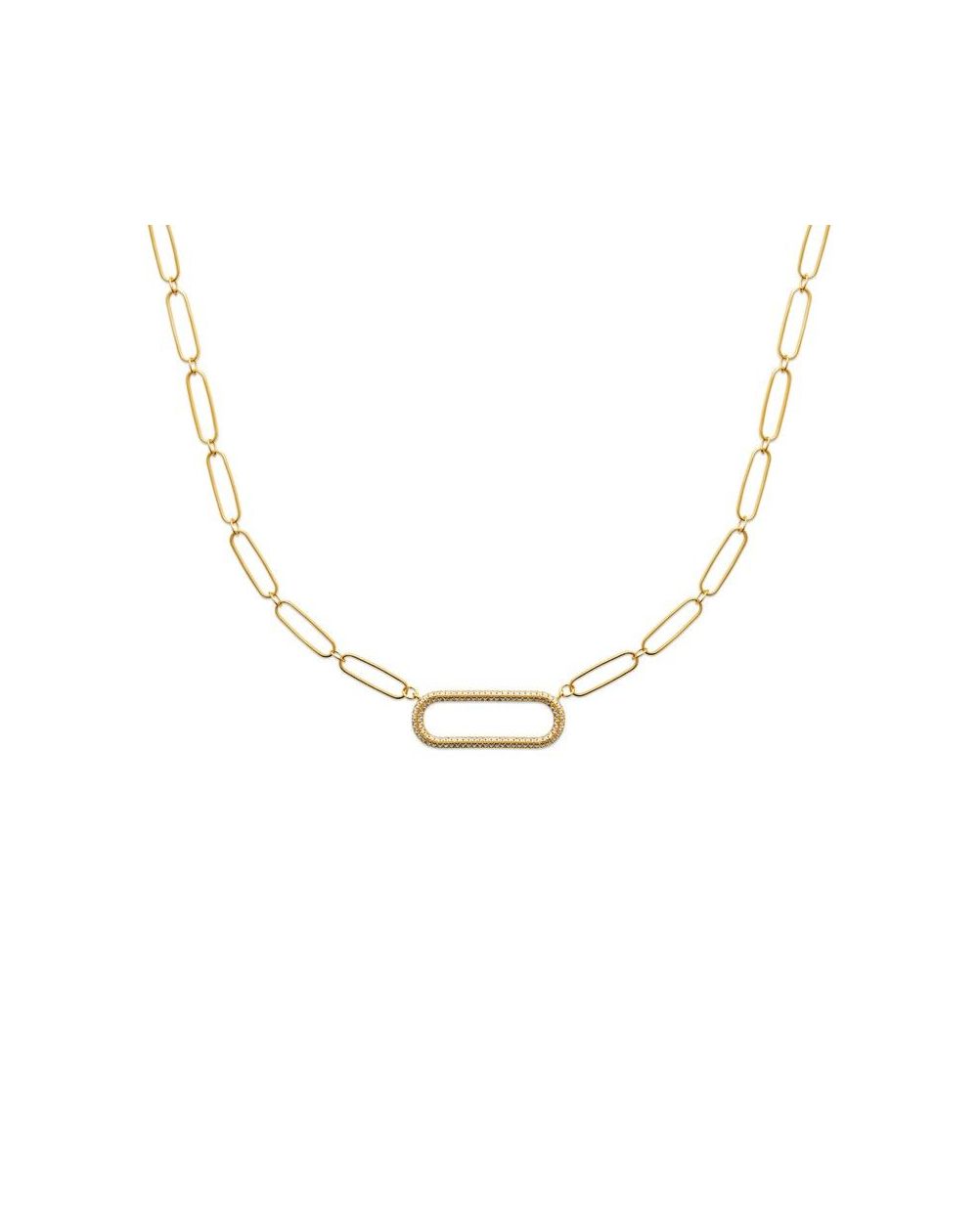 Collier pl-or 750 3mic oz