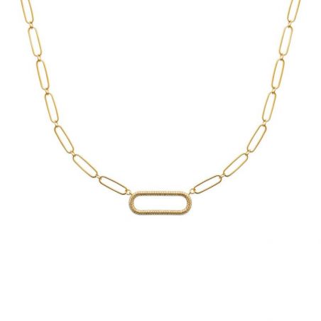 Collier pl-or 750 3mic oz
