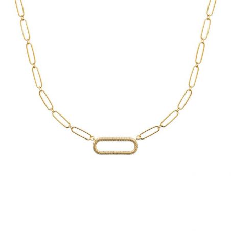 Collier pl-or 750 3mic oz