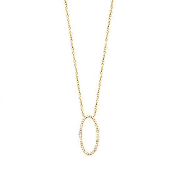 Collier pl-or 750 3mic oz