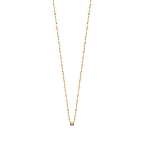Collier pl-or 750 3mic oz