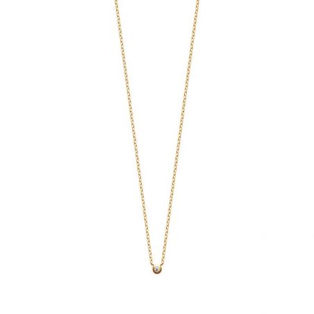 Collier pl-or 750 3mic oz