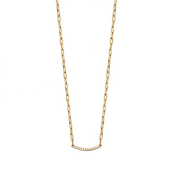 Collier pl-or 750 3mic oz