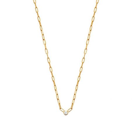Collier pl-or 750 3mic oz