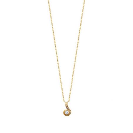 Collier pl-or 750 3mic oz