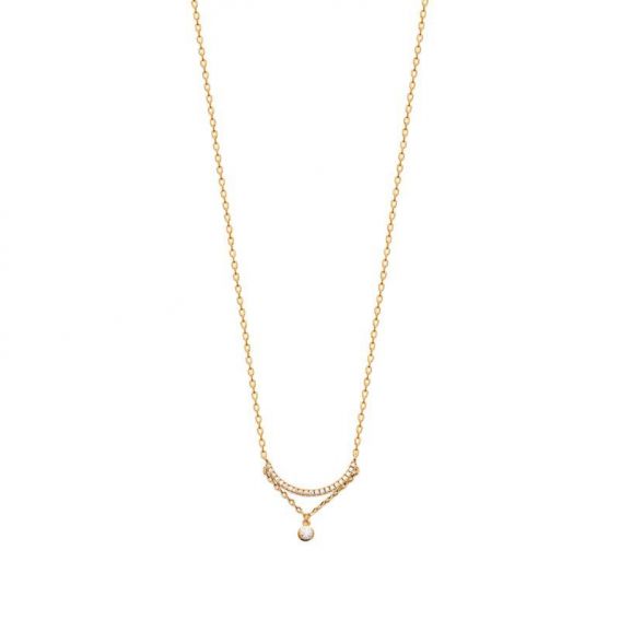Collier pl-or 750 3mic oz