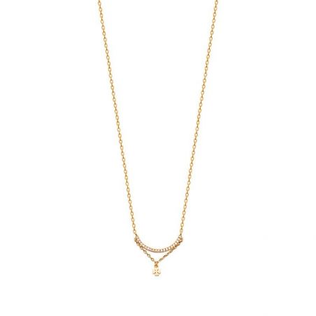 Collier pl-or 750 3mic oz