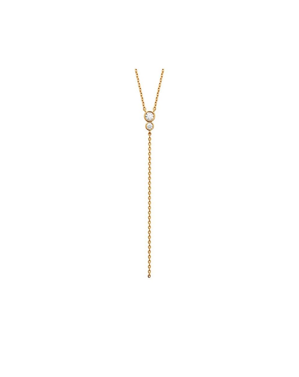 Collier pl-or 750 3mic oz