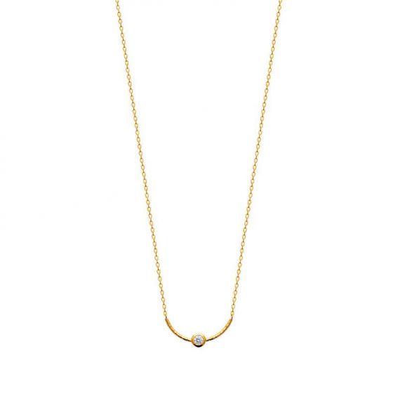 Collier pl-or 750 3mic oz