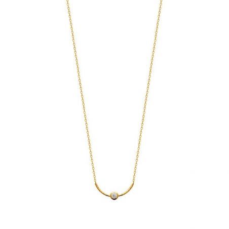 Collier pl-or 750 3mic oz