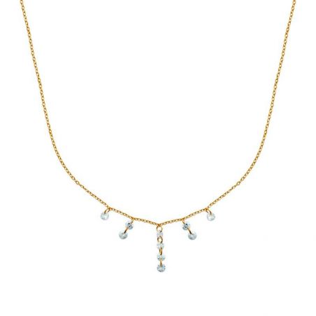 Collier pl-or 750 3mic oz