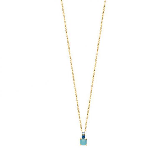 Collier pl-or 750 3mic