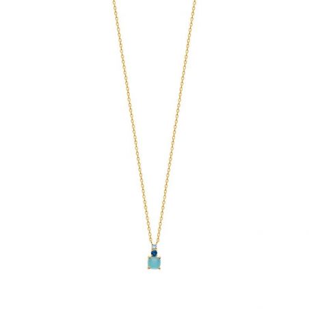 Collier pl-or 750 3mic