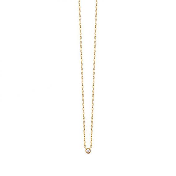 Collier pl-or 750 3mic oz