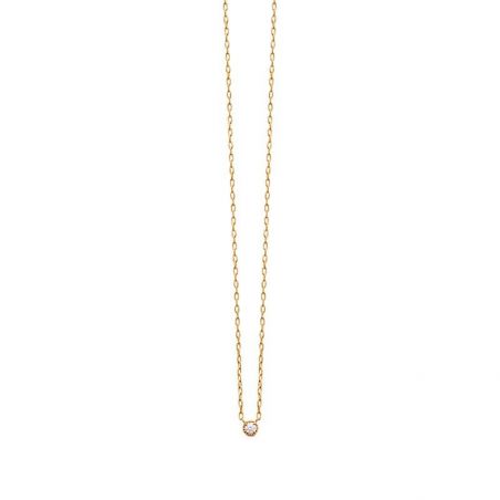 Collier pl-or 750 3mic oz