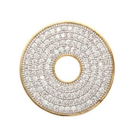 Pendentif pl-or 750 3mic bic oz microserti