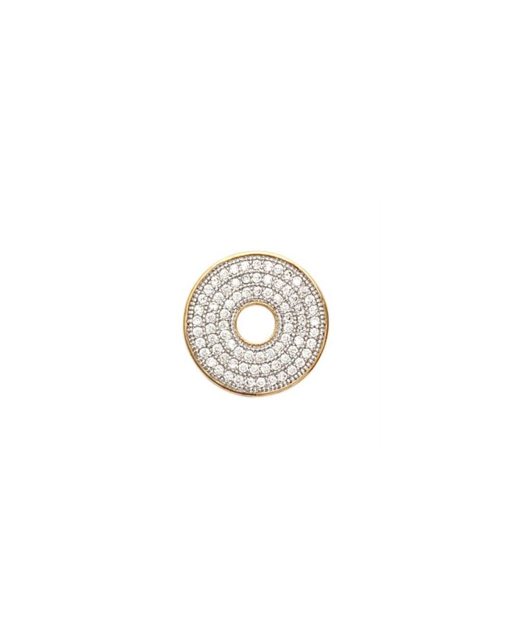 Pendentif pl-or 750 3mic bic oz microserti