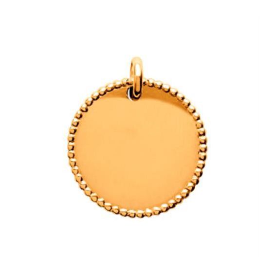 Pendentif pl-or 750 3mic