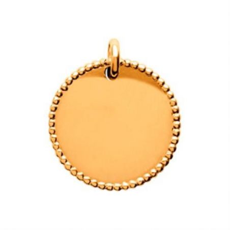 Pendentif pl-or 750 3mic