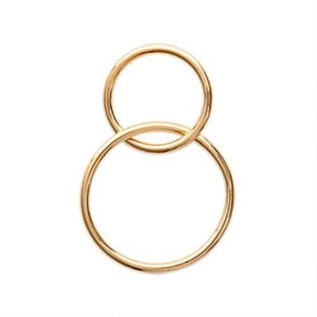 Pendentif pl-or 750 3mic