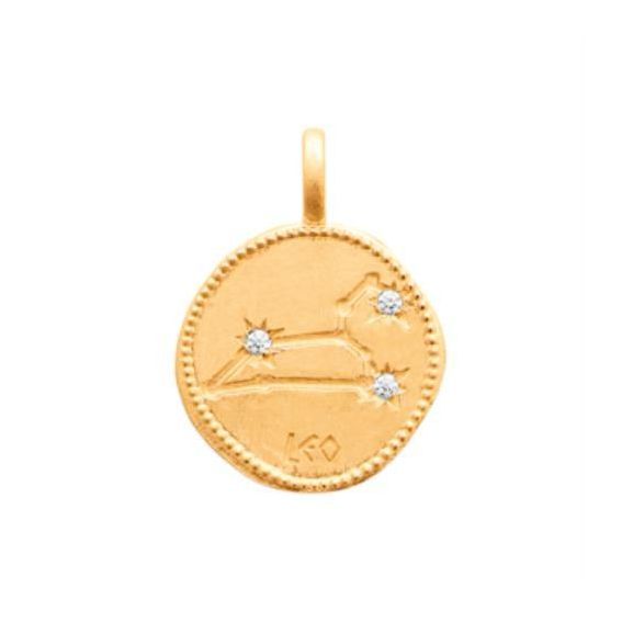 Pendentif pl-or 750 3mic oz lion