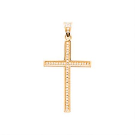 Pendentif pl-or 750 3mic oz