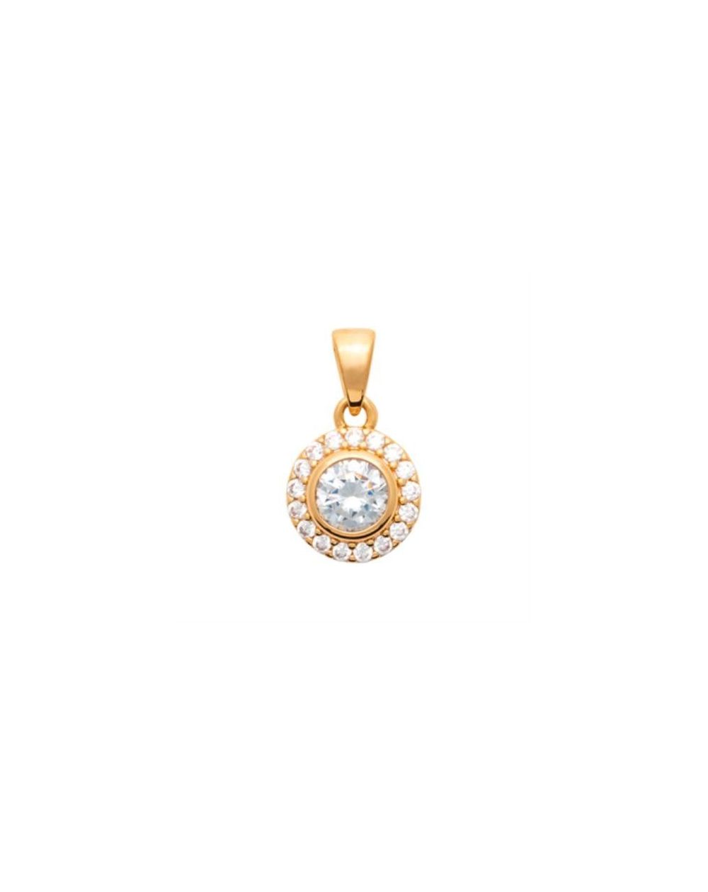 Pendentif pl-or 750 3mic oz