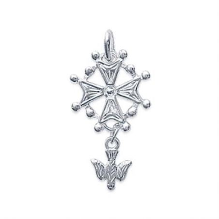 Pendentif argent 925 rhodie