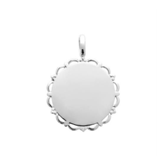 Pendentif argent 925 rhodie