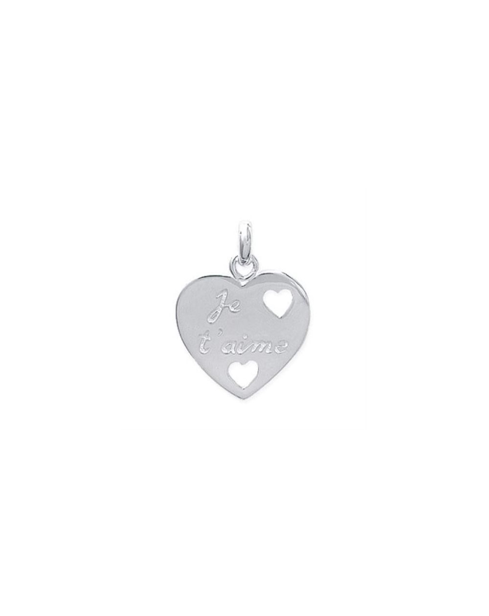 Pendentif argent 925 rhodie