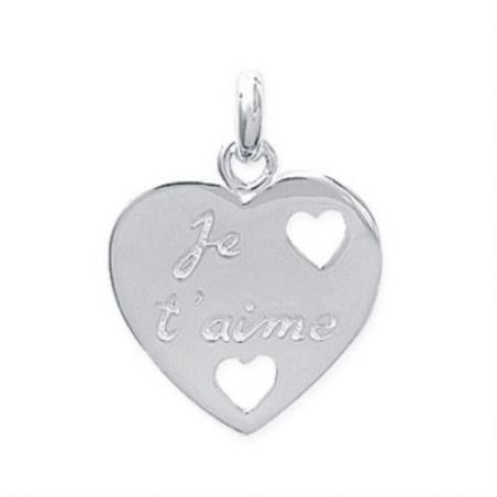 Pendentif argent 925 rhodie