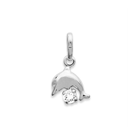 Pendentif argent 925 cristal