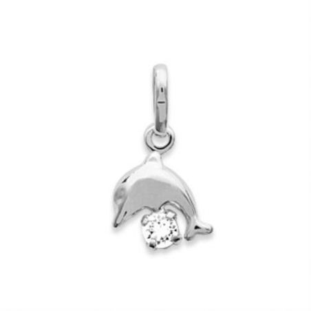 Pendentif argent 925 cristal
