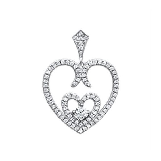 Pendentif argent 925 rhodie oz microserti