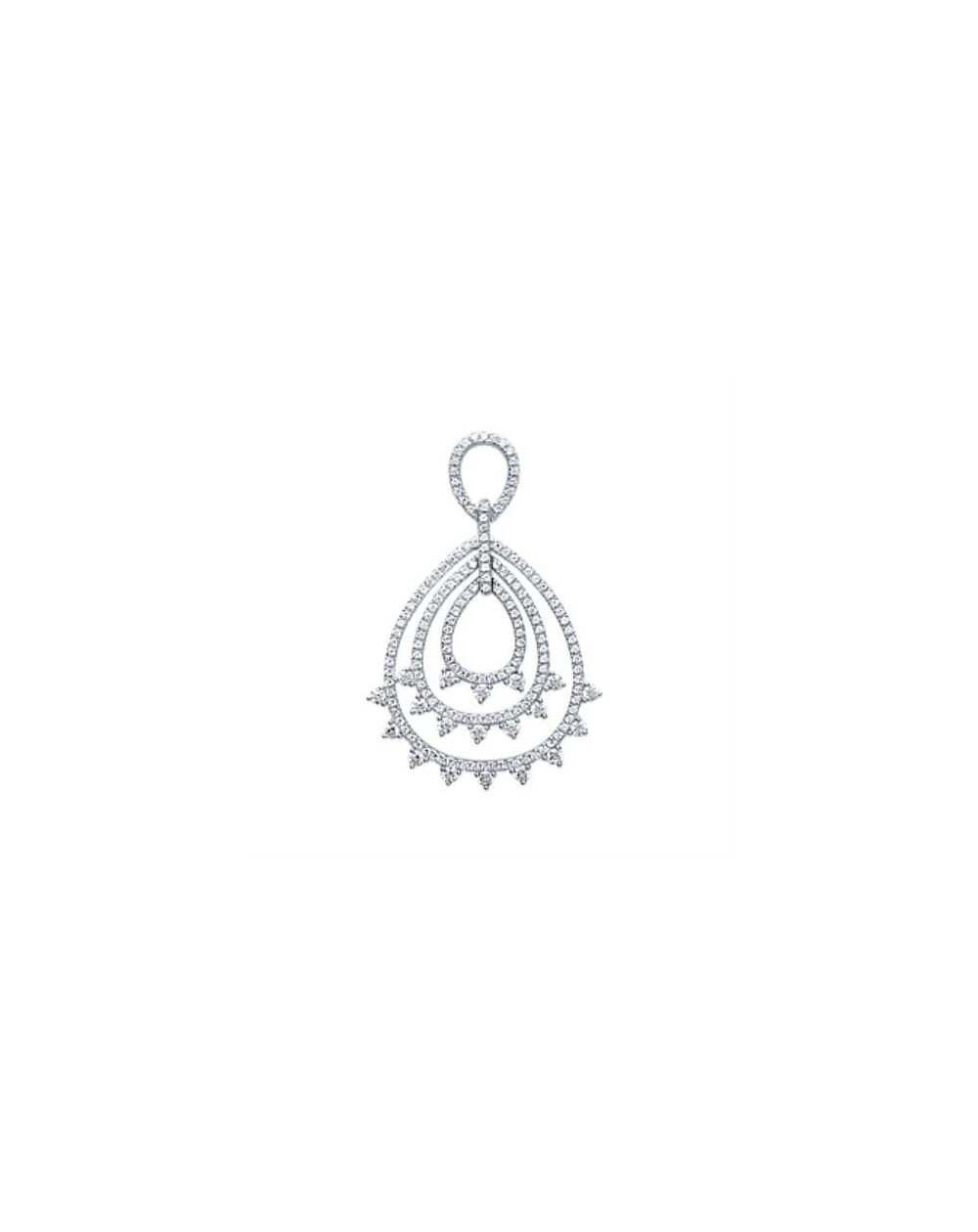 Pendentif argent 925 rhodie oz microserti