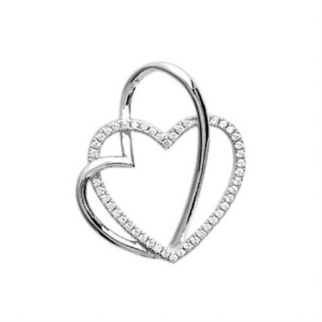 Pendentif argent 925 rhodie oz microserti