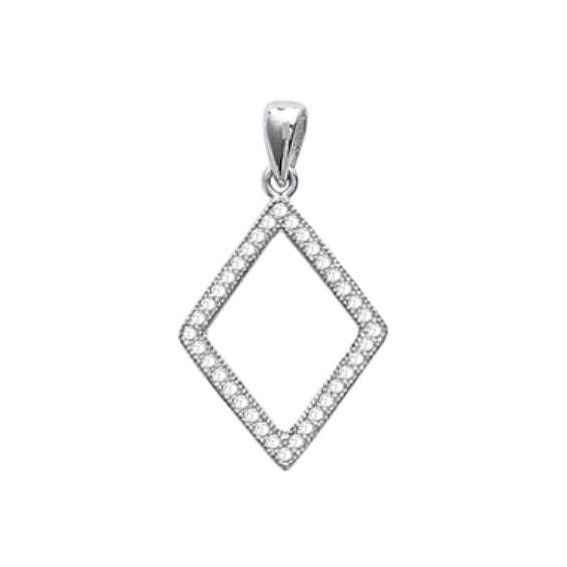 Pendentif argent 925 rhodie oz microserti