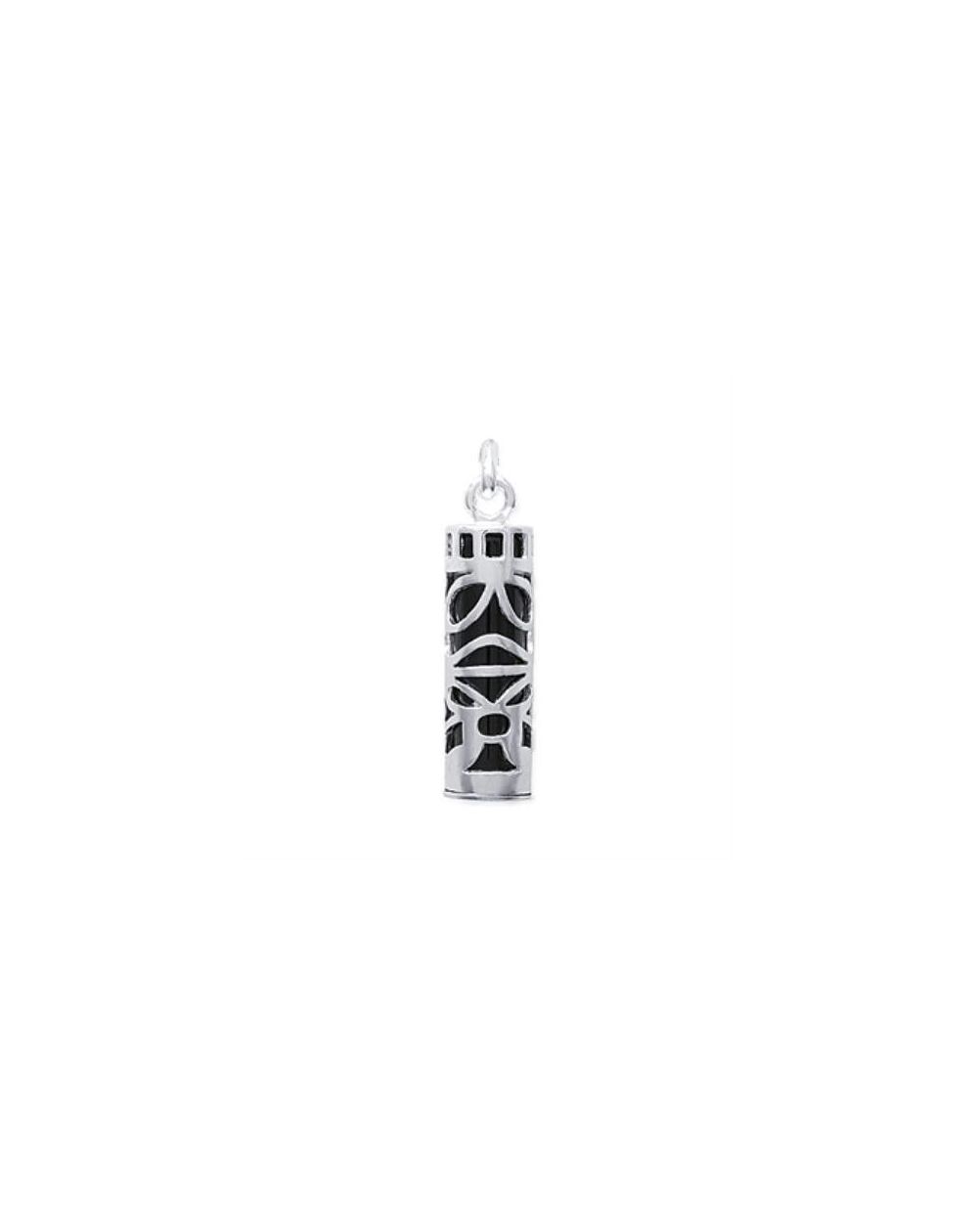 Pendentif argent 925 imit onyx