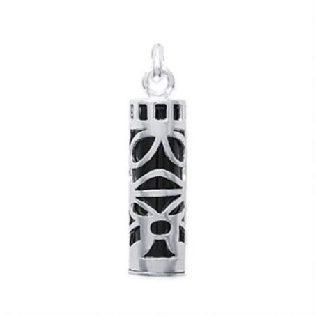 Pendentif argent 925 imit onyx