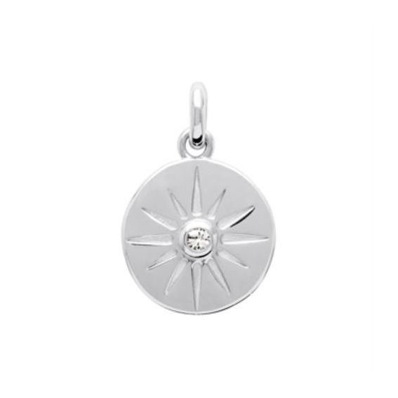 Pendentif argent 925 rhodie oz