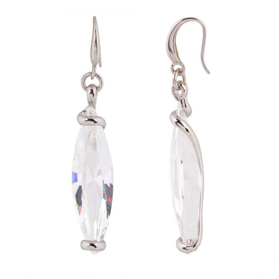 Swarovski blue crystal earrings