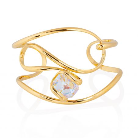 Andrea Marazzini bijoux - Bracelet cristal Swarovski Octagon AB BR5