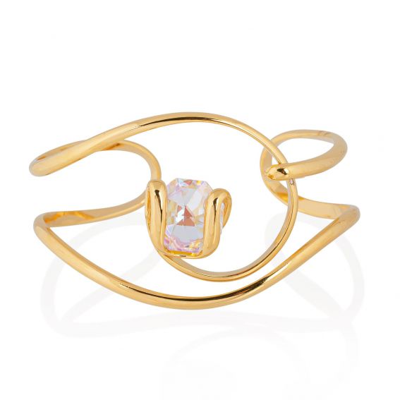 Andrea Marazzini bijoux - Bracelet cristal Swarovski Octagon AB BR1