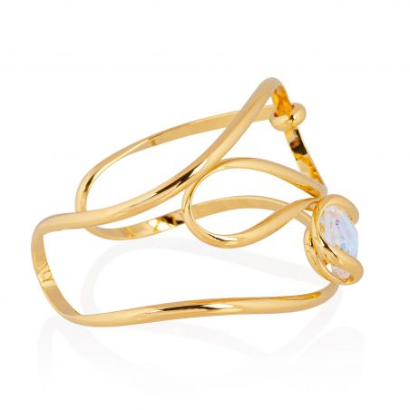 Andrea Marazzini bijoux - Bracelet cristal Swarovski Octagon AB BR5