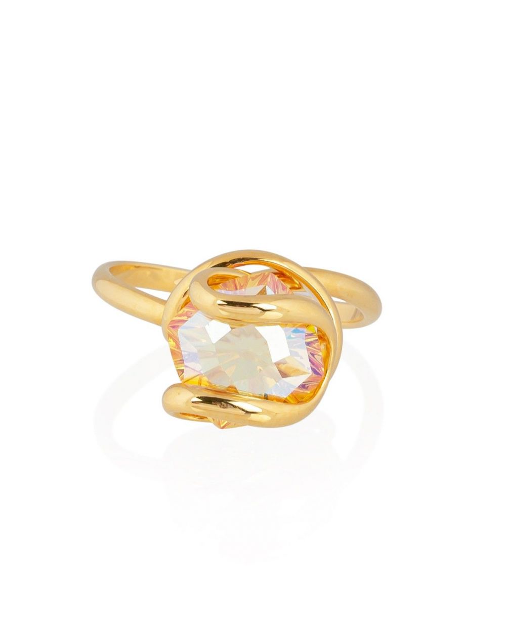 Moondust zwarte ring