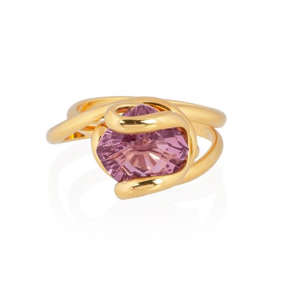 Moondust zwarte ring