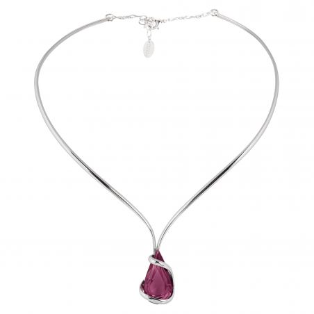 Collier rigide Andrea Marazzini - Florence Amethist