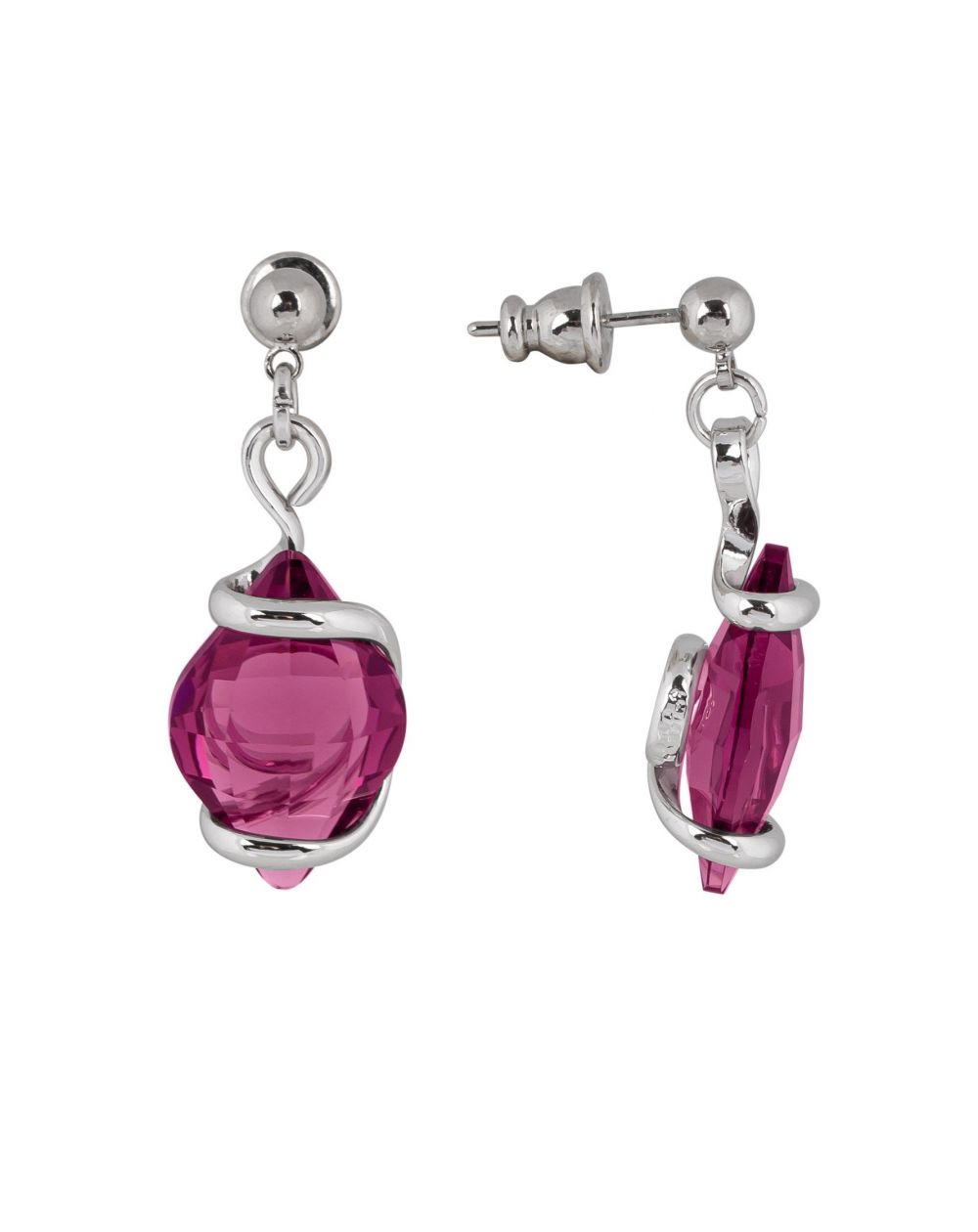 Swarovski blue crystal earrings