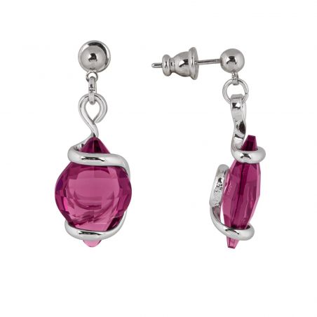 Swarovski blue crystal earrings