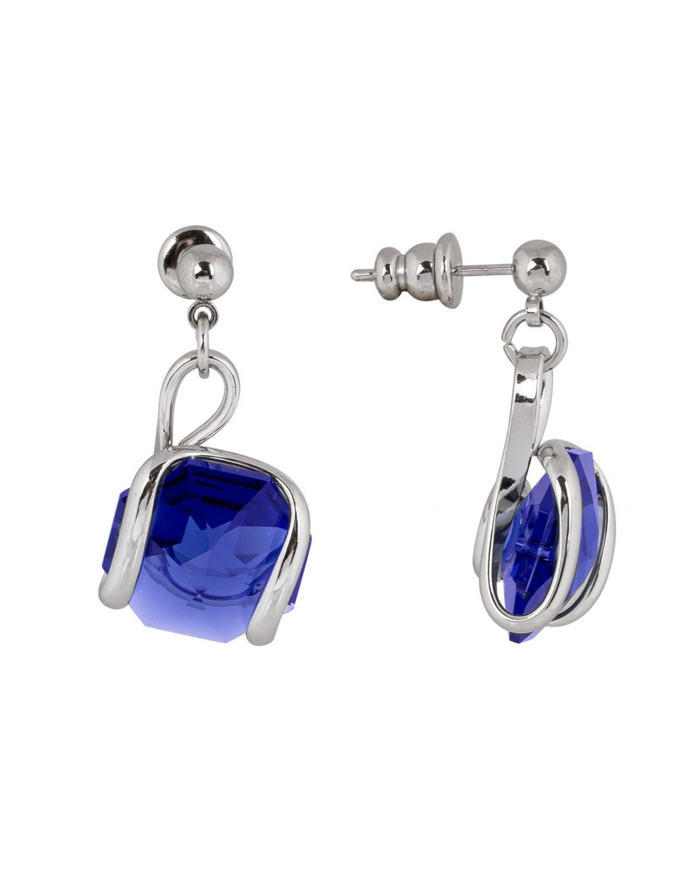 Boucles d'oreille Andrea Marazzini - Octagon Dark Blue